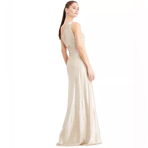 NEW Calvin Klein Gold Gown - Picture 2 of 4